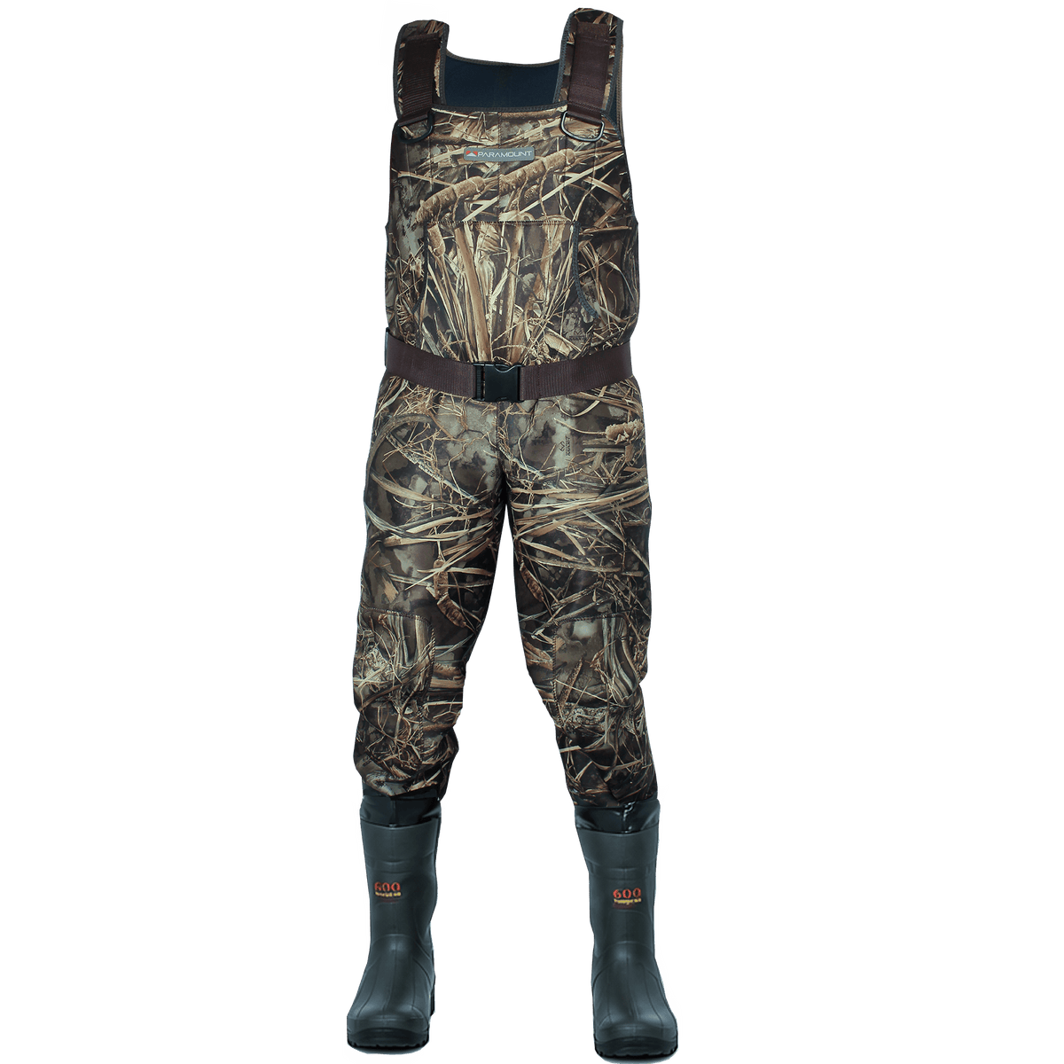 BAYOU 3.5mm Neoprene Camo Chest Wader – 600g Boots - Paranoid Ranch