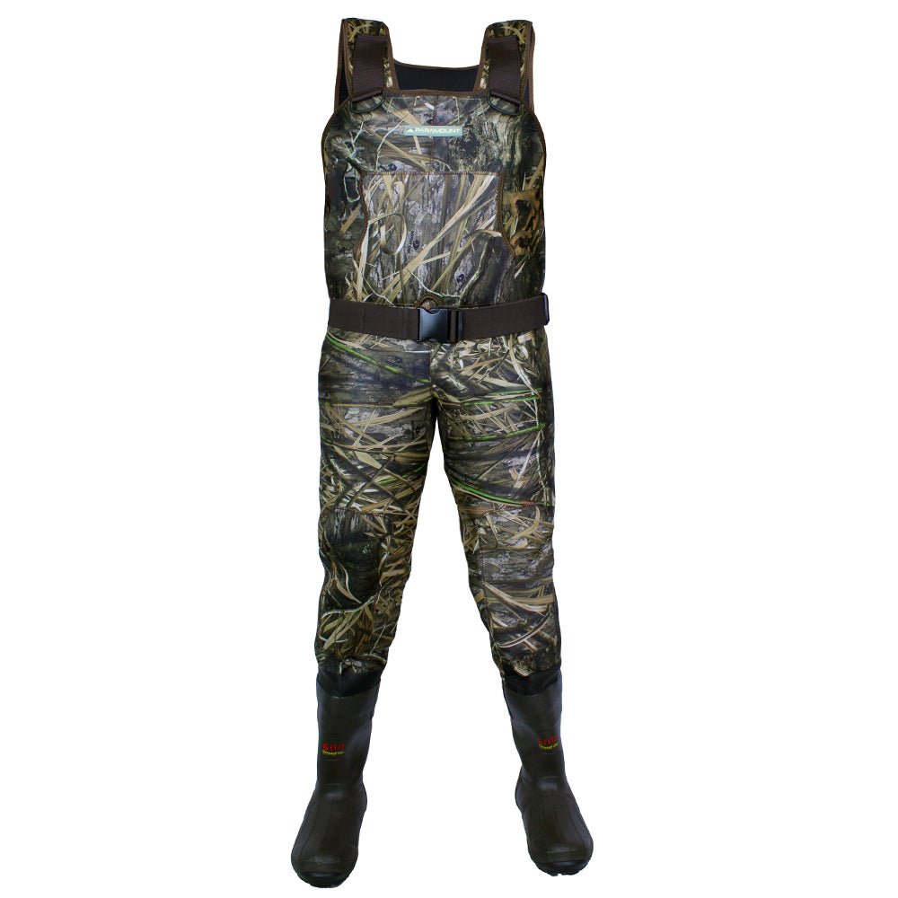 BAYOU 3.5mm Neoprene Camo Chest Wader – 600g Boots - Paranoid Ranch