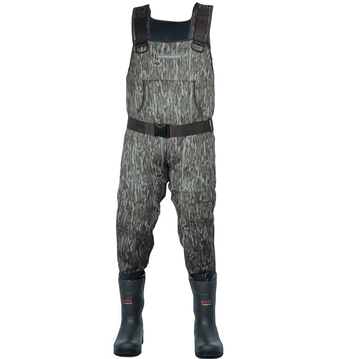 BAYOU 3.5mm Neoprene Camo Chest Wader – 600g Boots - Paranoid Ranch