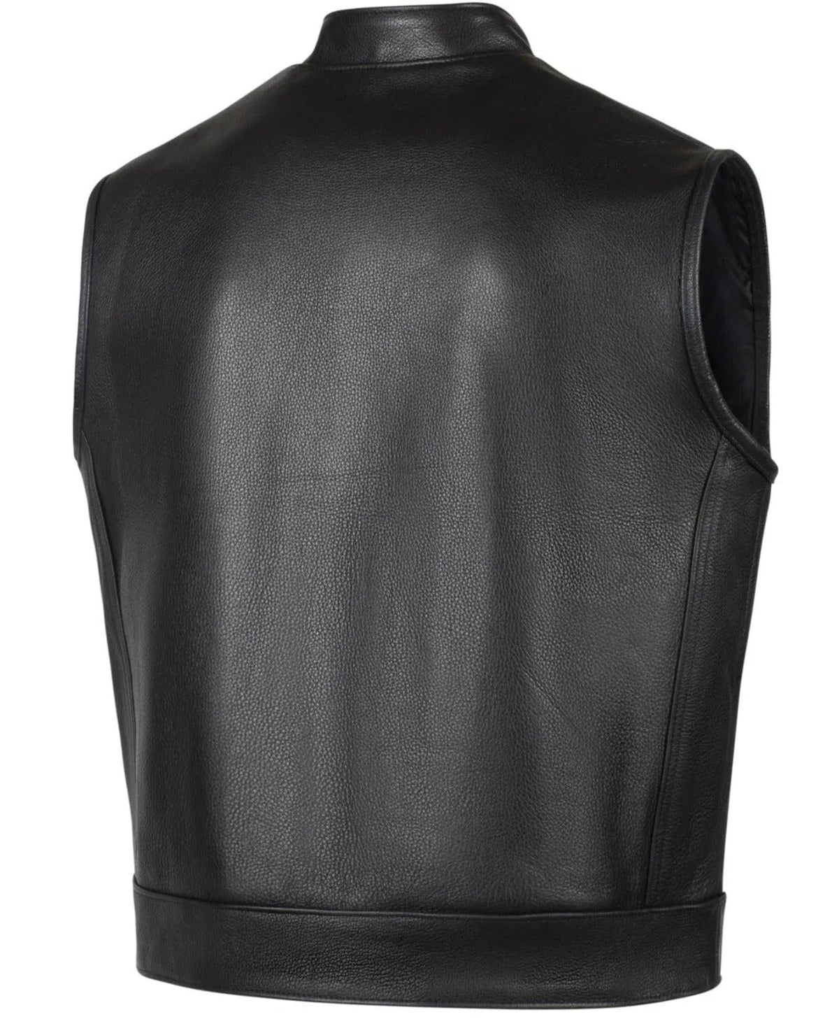 BECK® 566 Horsehide Motorcycle Vest — Black - Paranoid Ranch