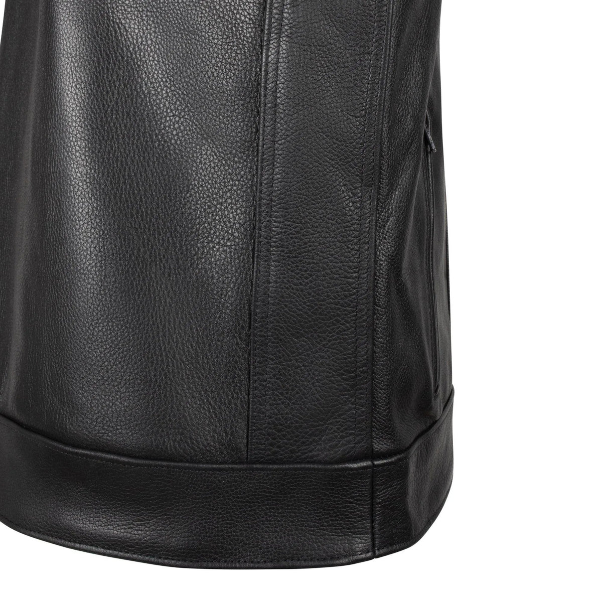 BECK® 566 Horsehide Motorcycle Vest — Black - Paranoid Ranch
