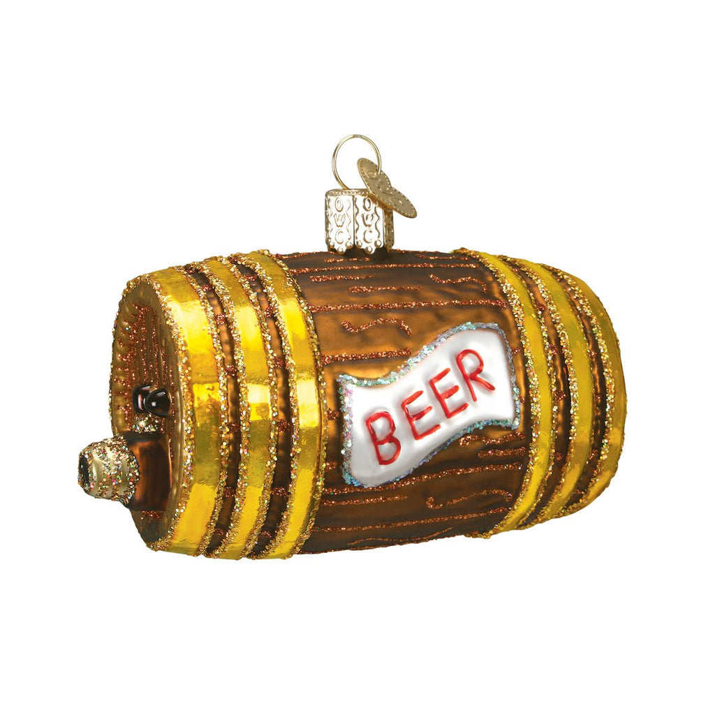 Beer Keg Ornament - Paranoid Ranch