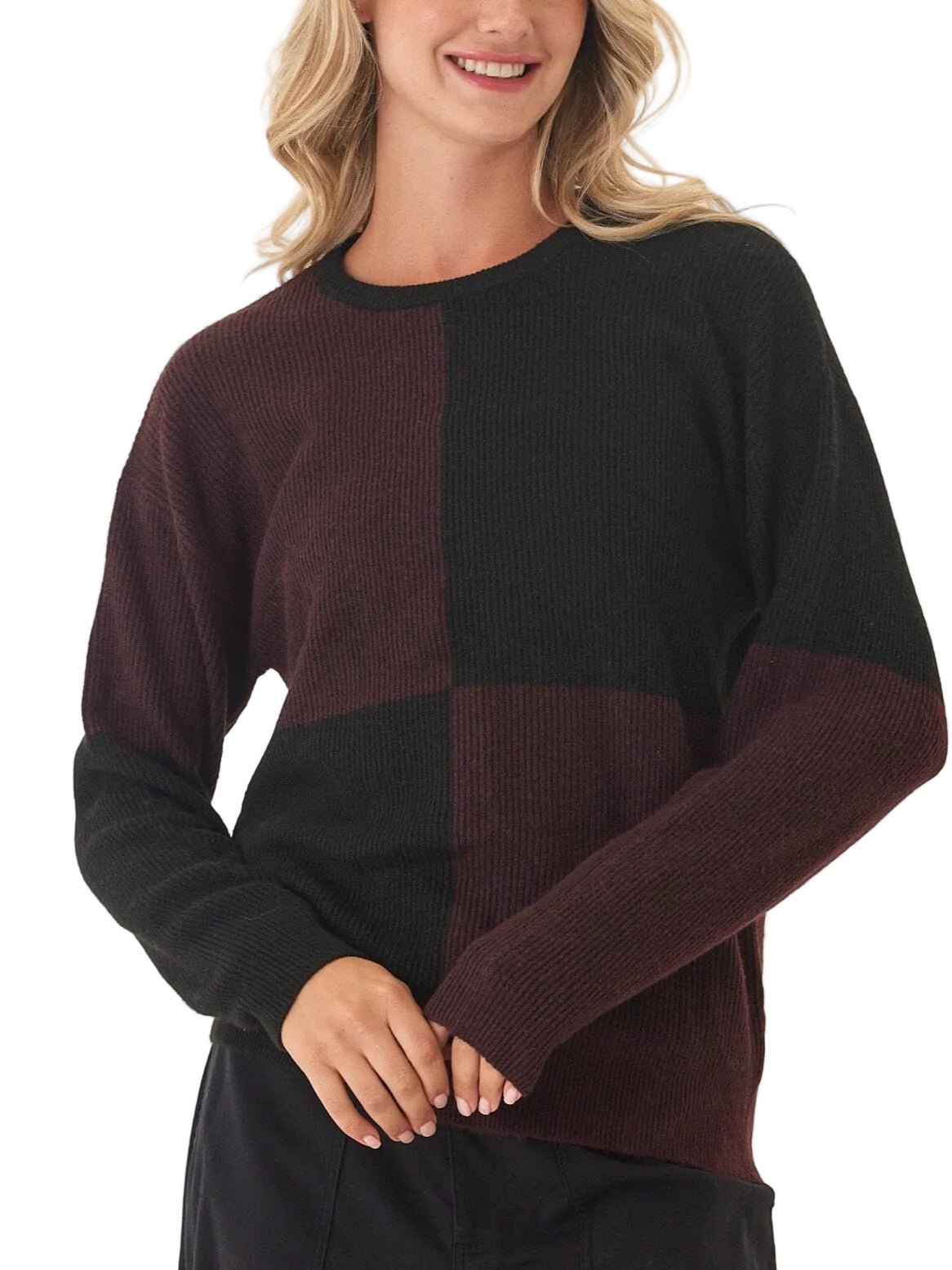 Beryl Colorblock Sweater - Paranoid Ranch