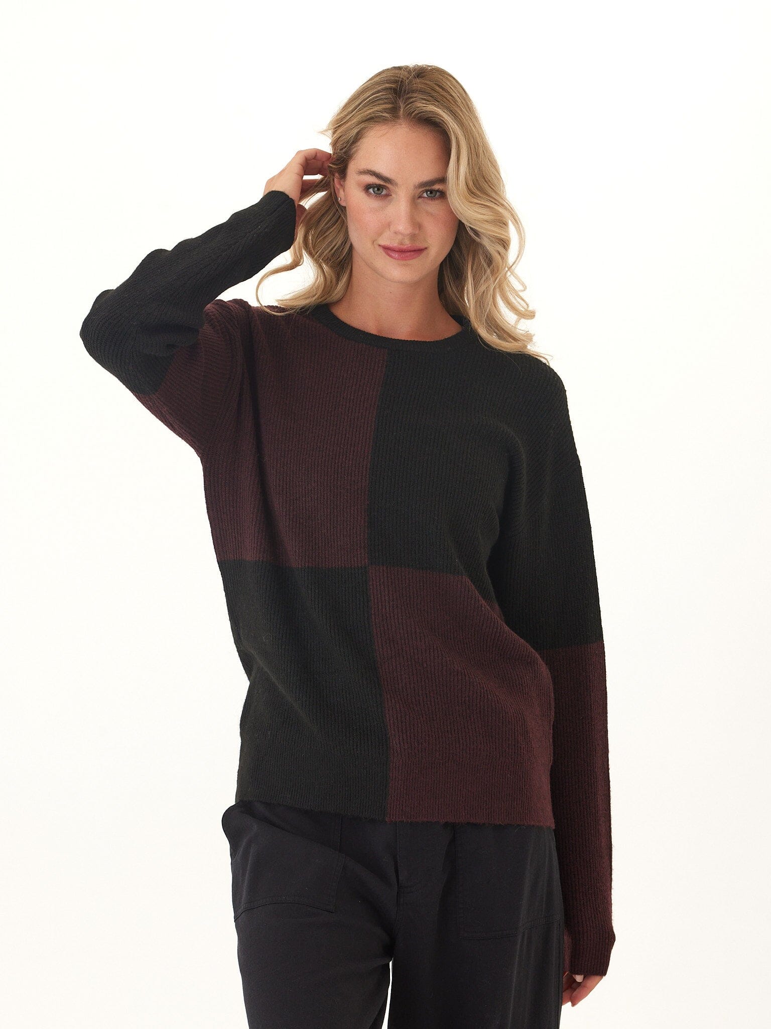 Beryl Colorblock Sweater - Paranoid Ranch