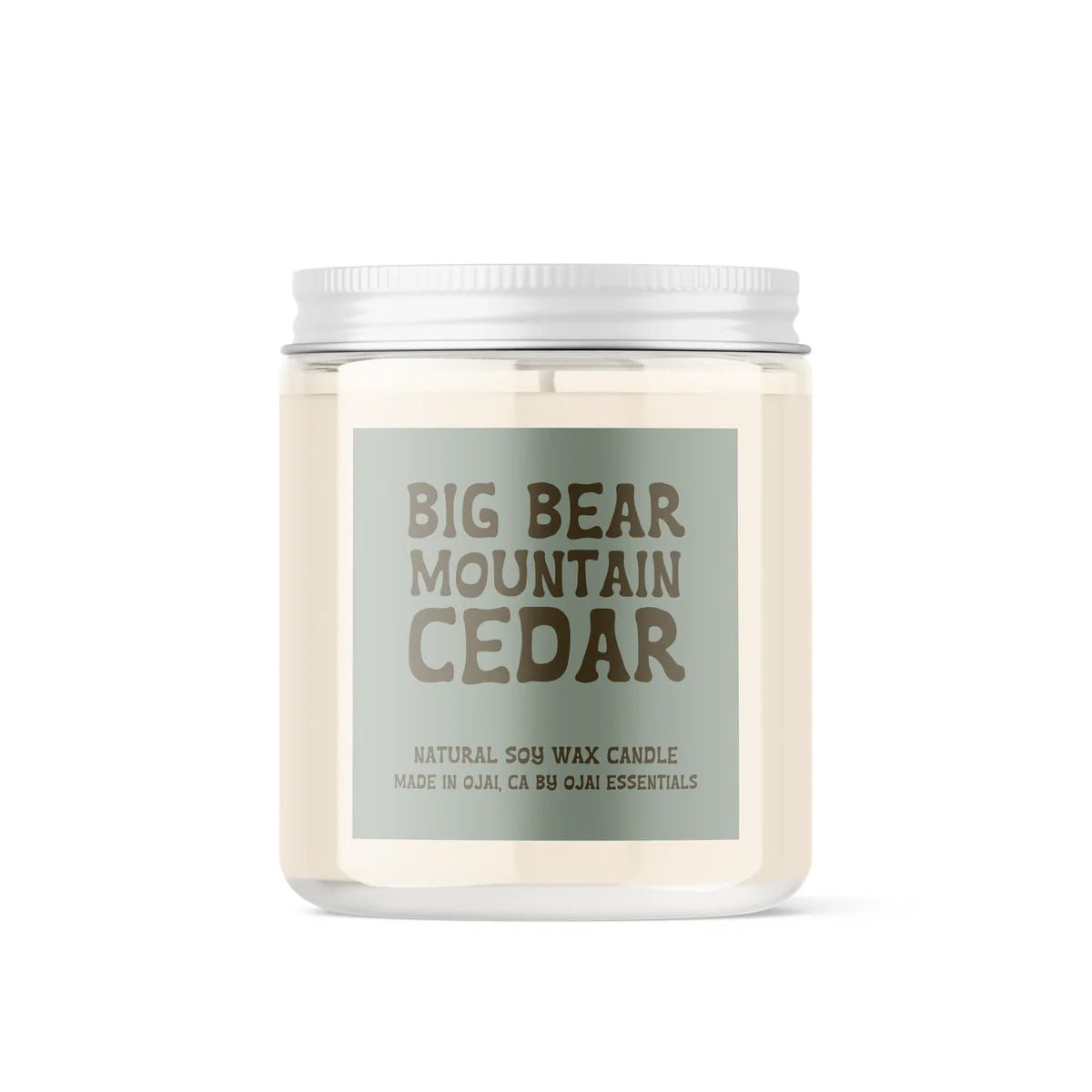 Big Bear Mountain Cedar Candle - Paranoid Ranch