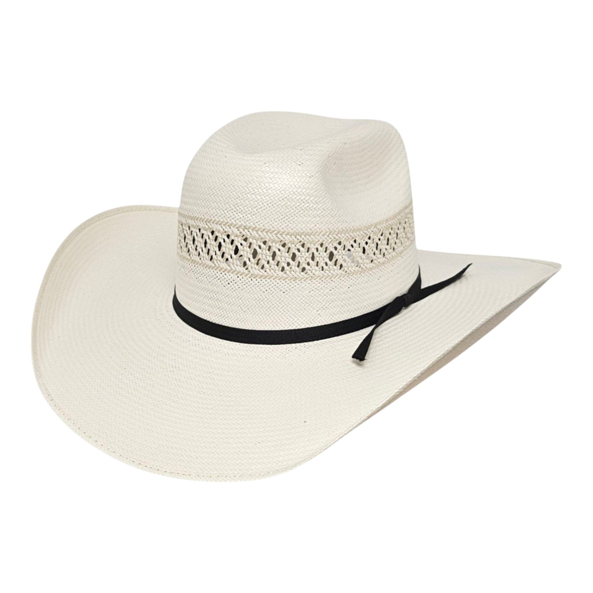 Big Sky Glazed Shantung Straw Hat - Paranoid Ranch