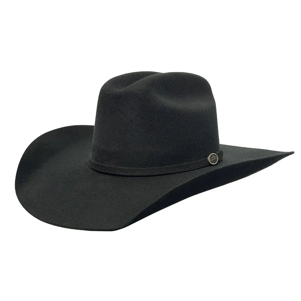 Black American Cowboy Hat - Paranoid Ranch
