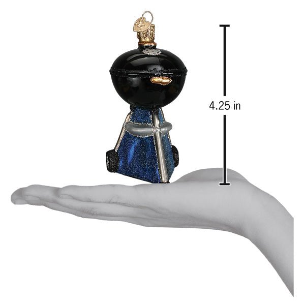 Black Classic Barbecue Ornament - Paranoid Ranch