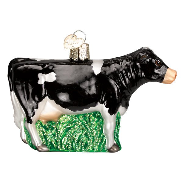 Black Dairy Cow Ornament - Paranoid Ranch