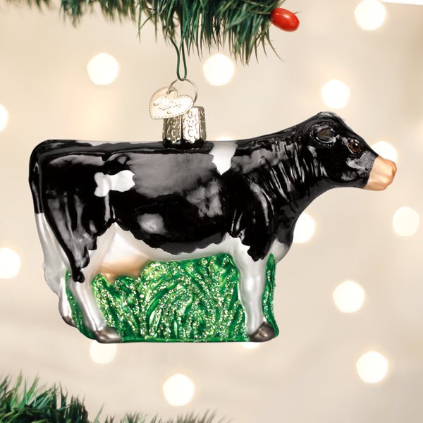 Black Dairy Cow Ornament - Paranoid Ranch