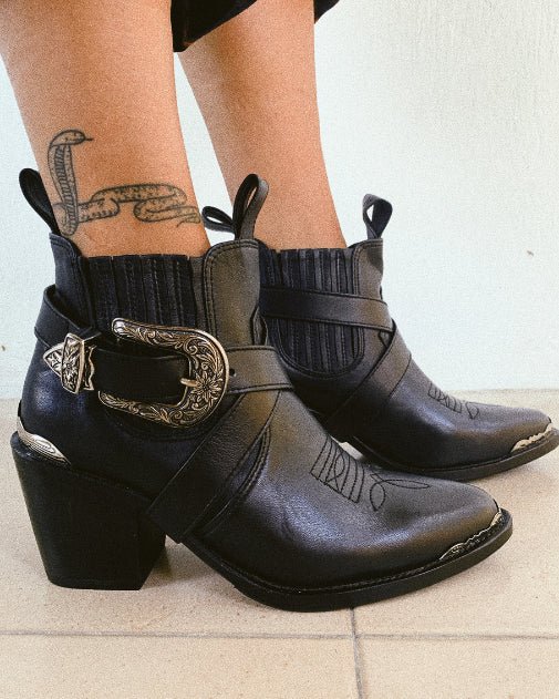 Black Magic Boots - Low Ankle - Paranoid Ranch
