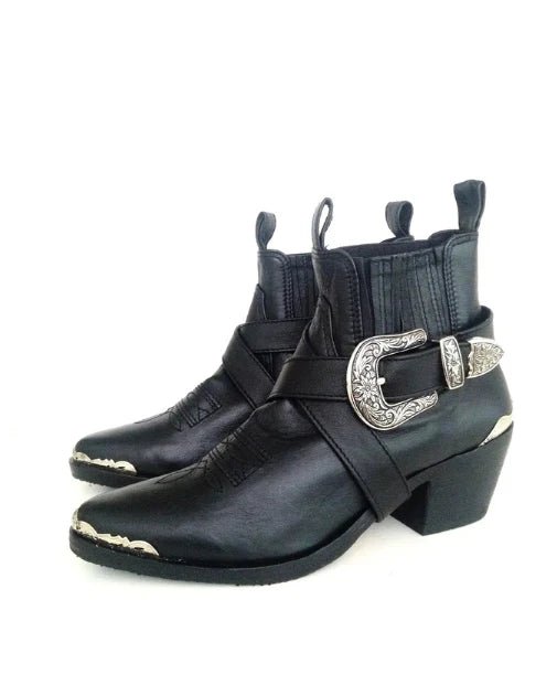 Black Magic Boots - Low Ankle - Paranoid Ranch