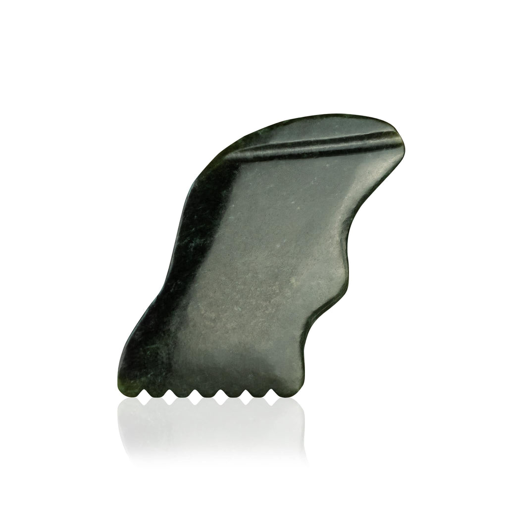 Black Nephrite Gua Sha Lifting Tool - Paranoid Ranch