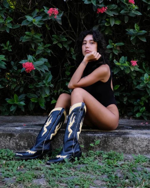 Black Stallion Boots - Paranoid Ranch