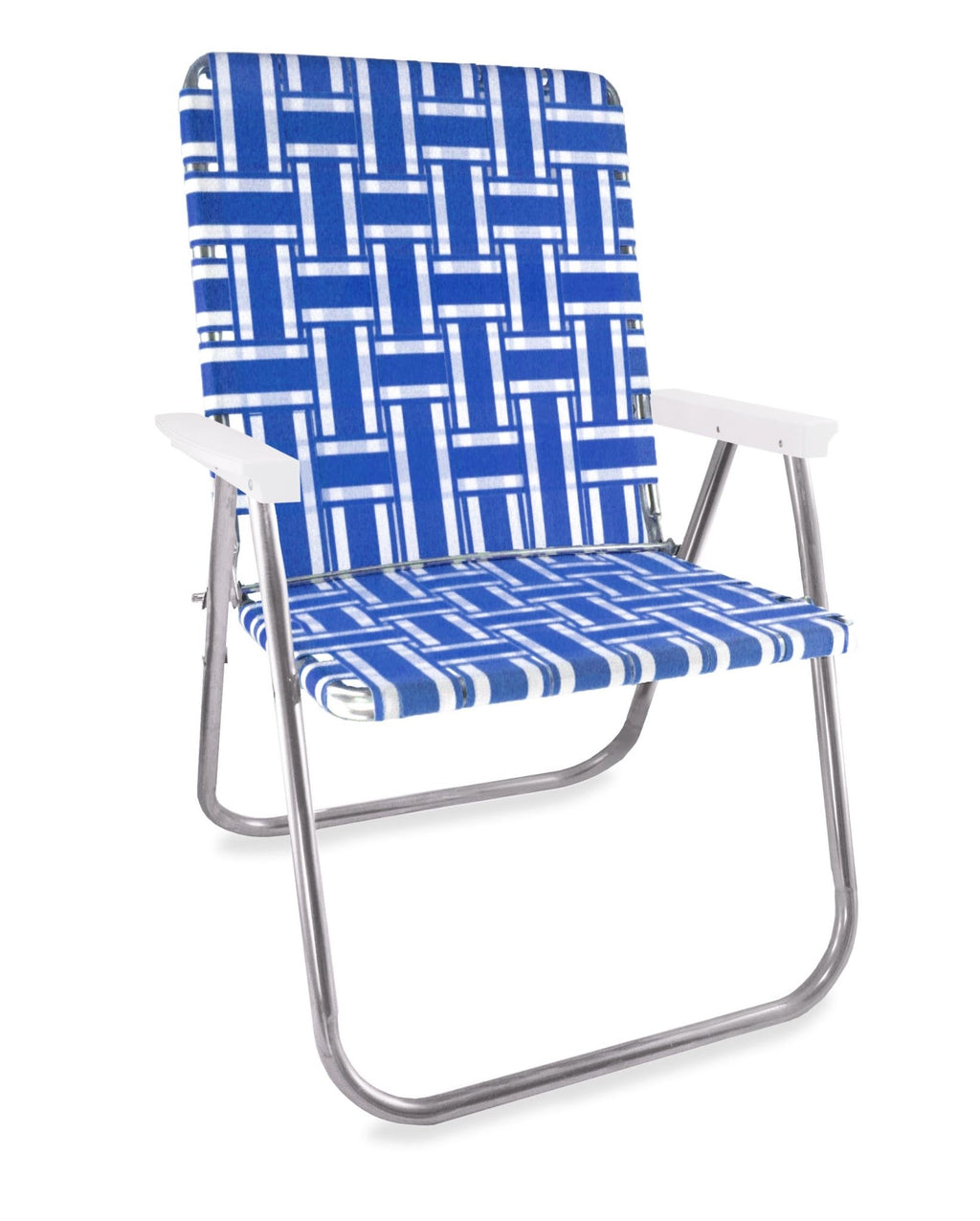 Blue and White Stripe Magnum Chair - Paranoid Ranch