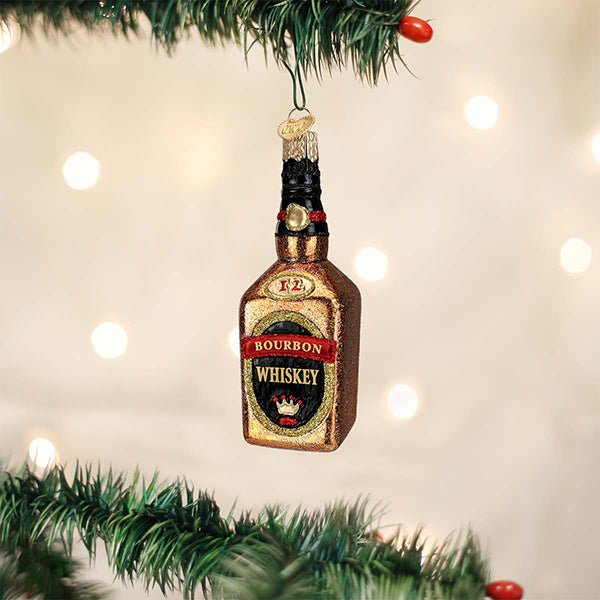 Bourbon Bottle Ornament - Paranoid Ranch