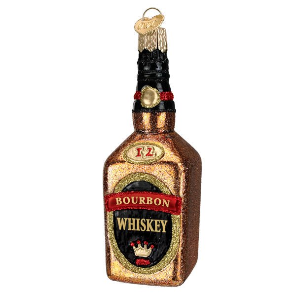 Bourbon Bottle Ornament - Paranoid Ranch