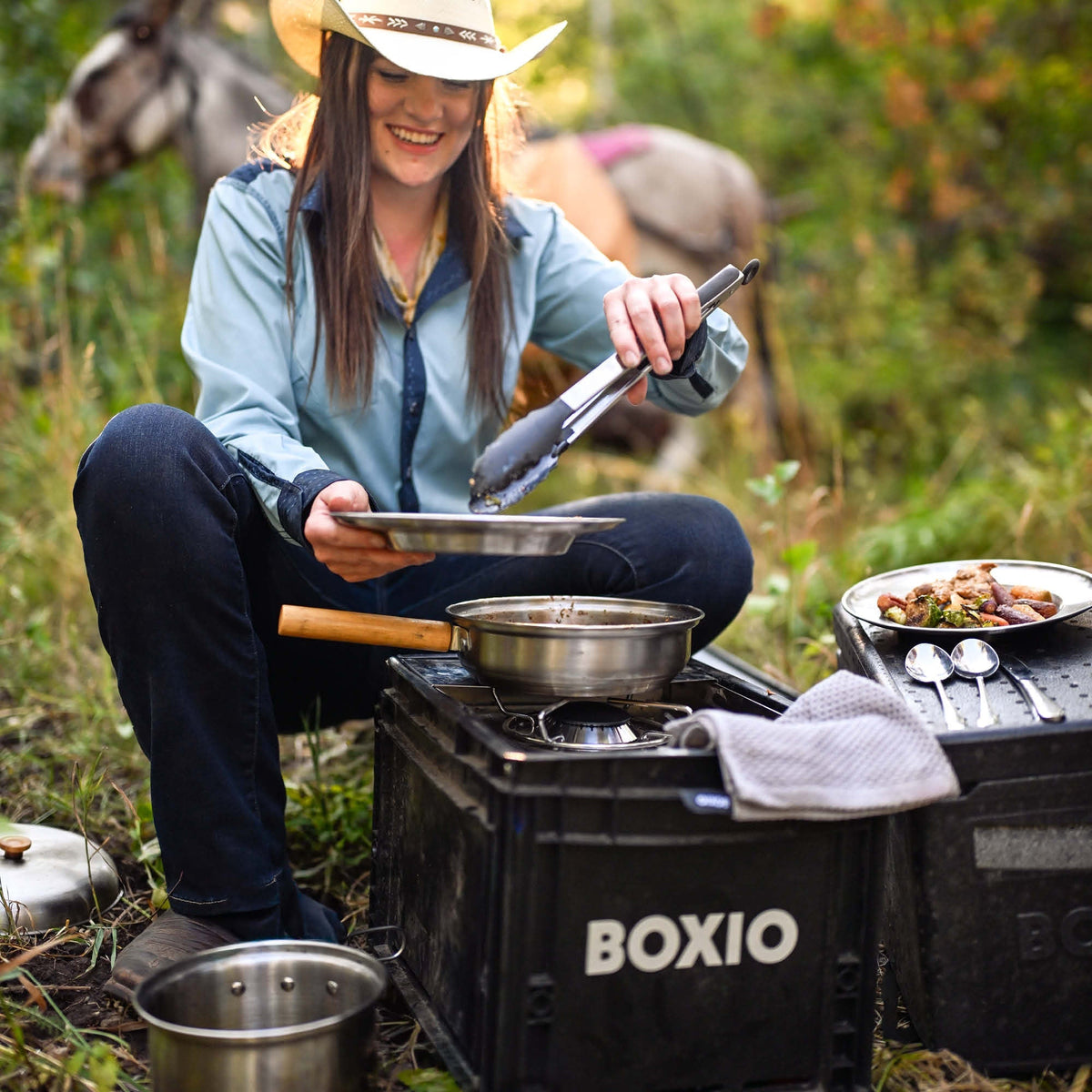 BOXIO COOK I Premium Camp Stove - Paranoid Ranch
