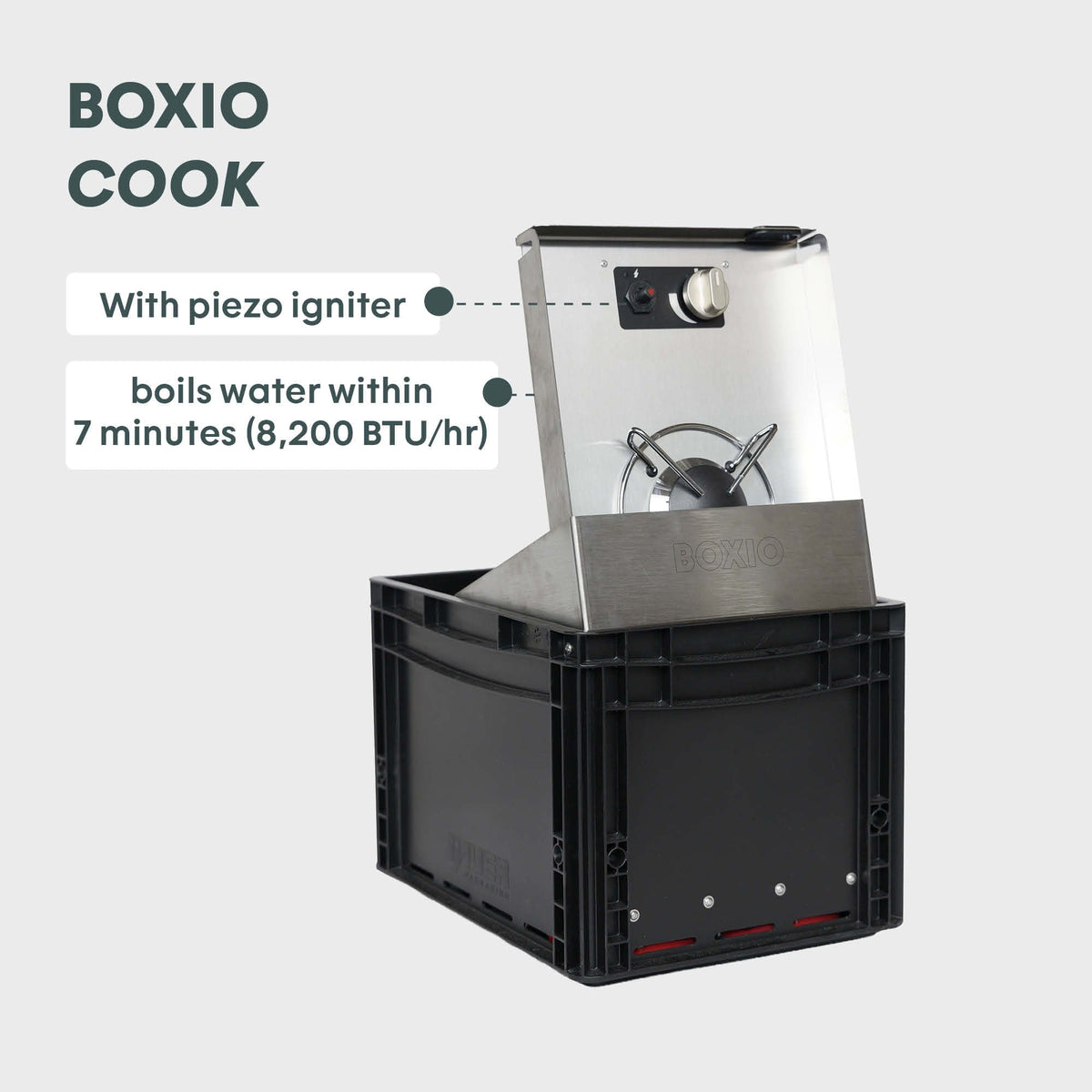 BOXIO COOK I Premium Camp Stove - Paranoid Ranch