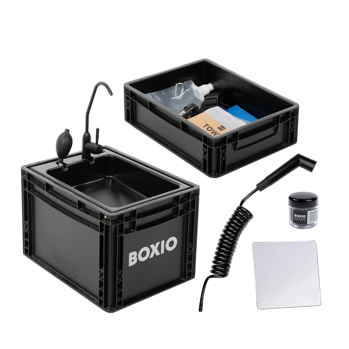 BOXIO WASH MAX + I Camping sink with water filter system - Paranoid Ranch