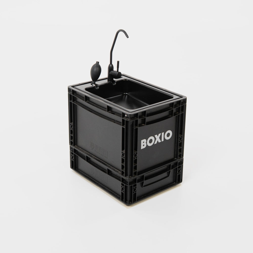 BOXIO WASH MAX + I Camping sink with water filter system - Paranoid Ranch