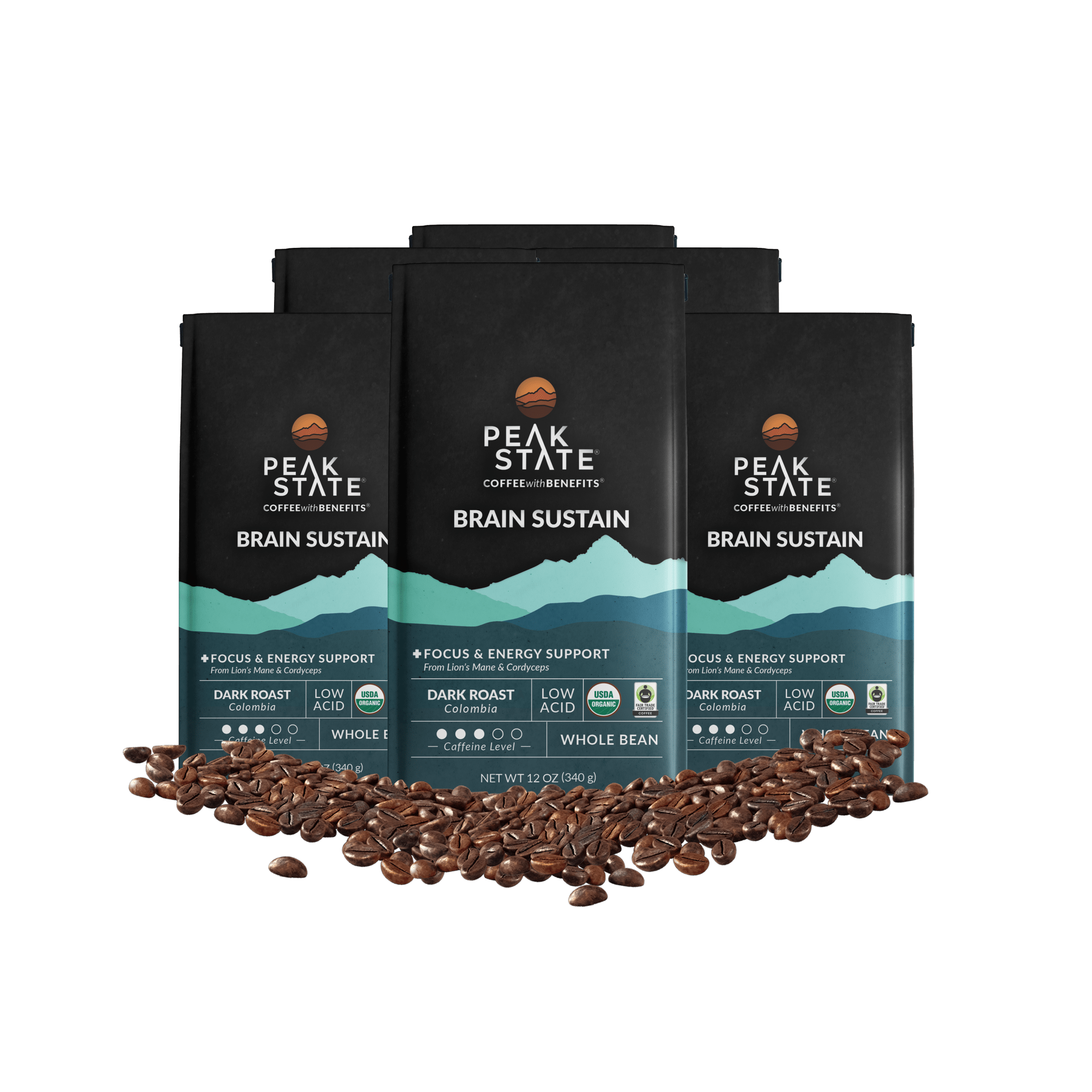 BRAIN SUSTAIN Dark Roast - Paranoid Ranch