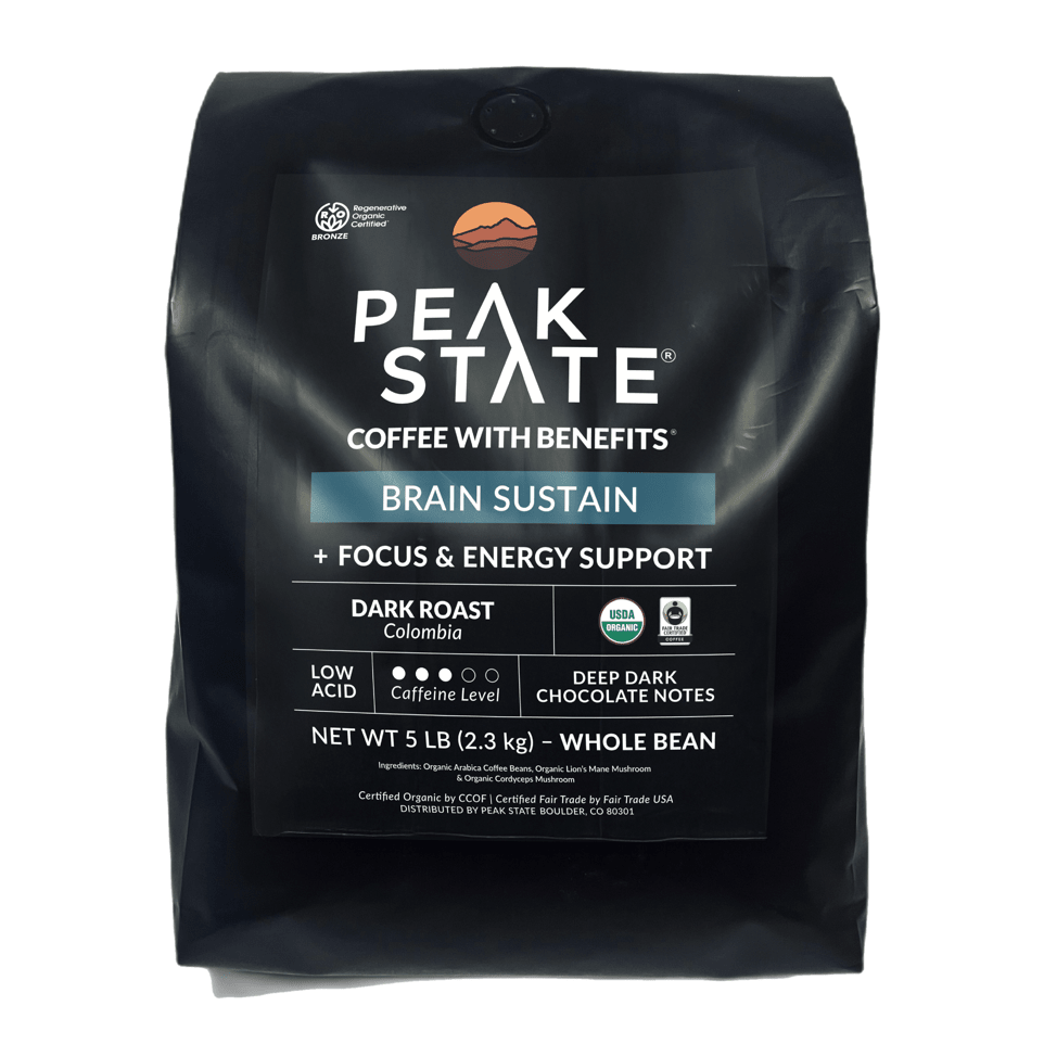 BRAIN SUSTAIN Dark Roast - 5lb - Paranoid Ranch