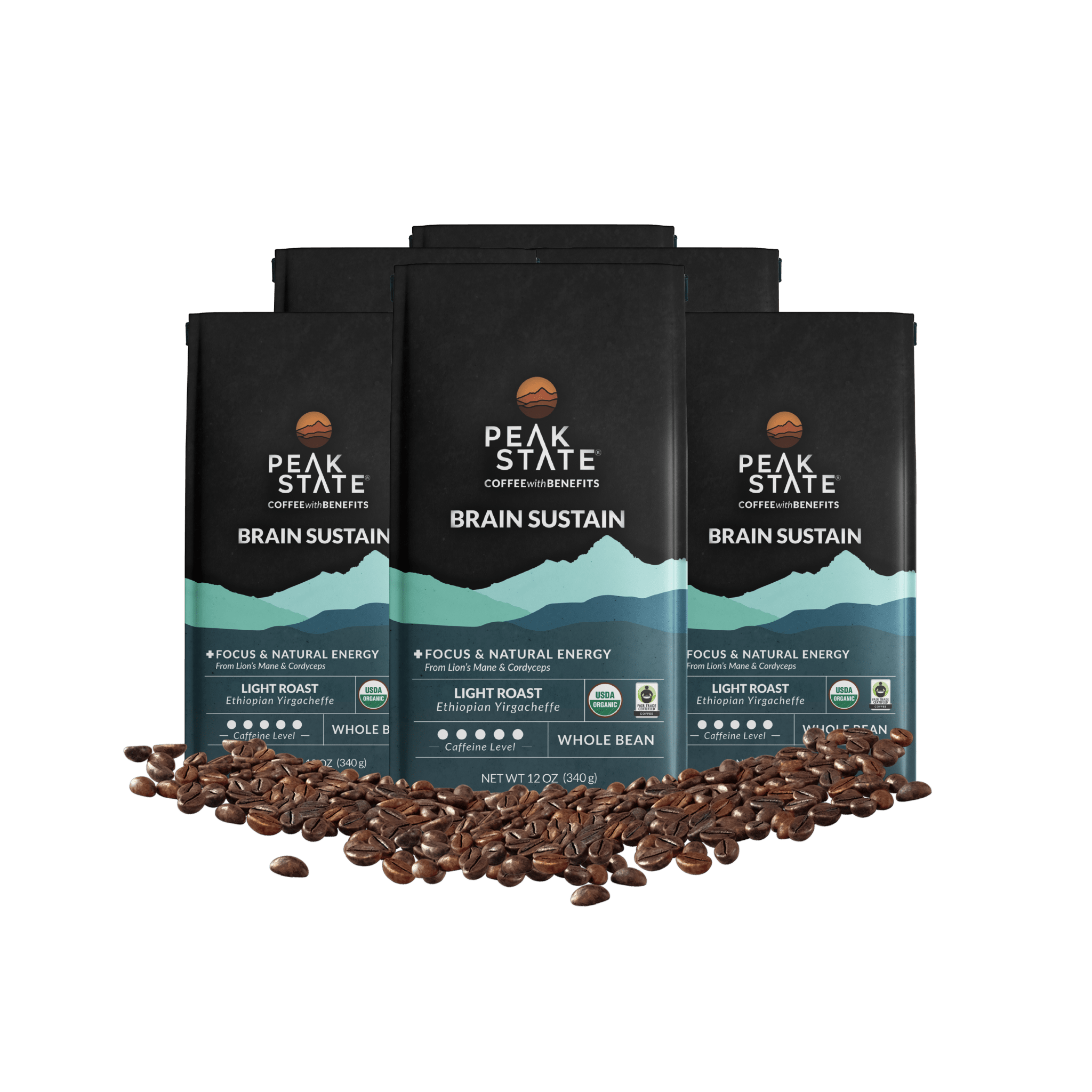 BRAIN SUSTAIN Light Roast - Paranoid Ranch