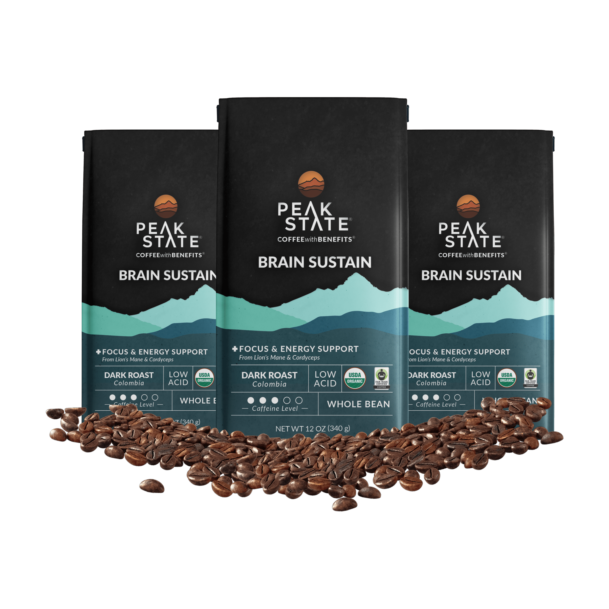 BRAIN SUSTAIN Light Roast - Paranoid Ranch