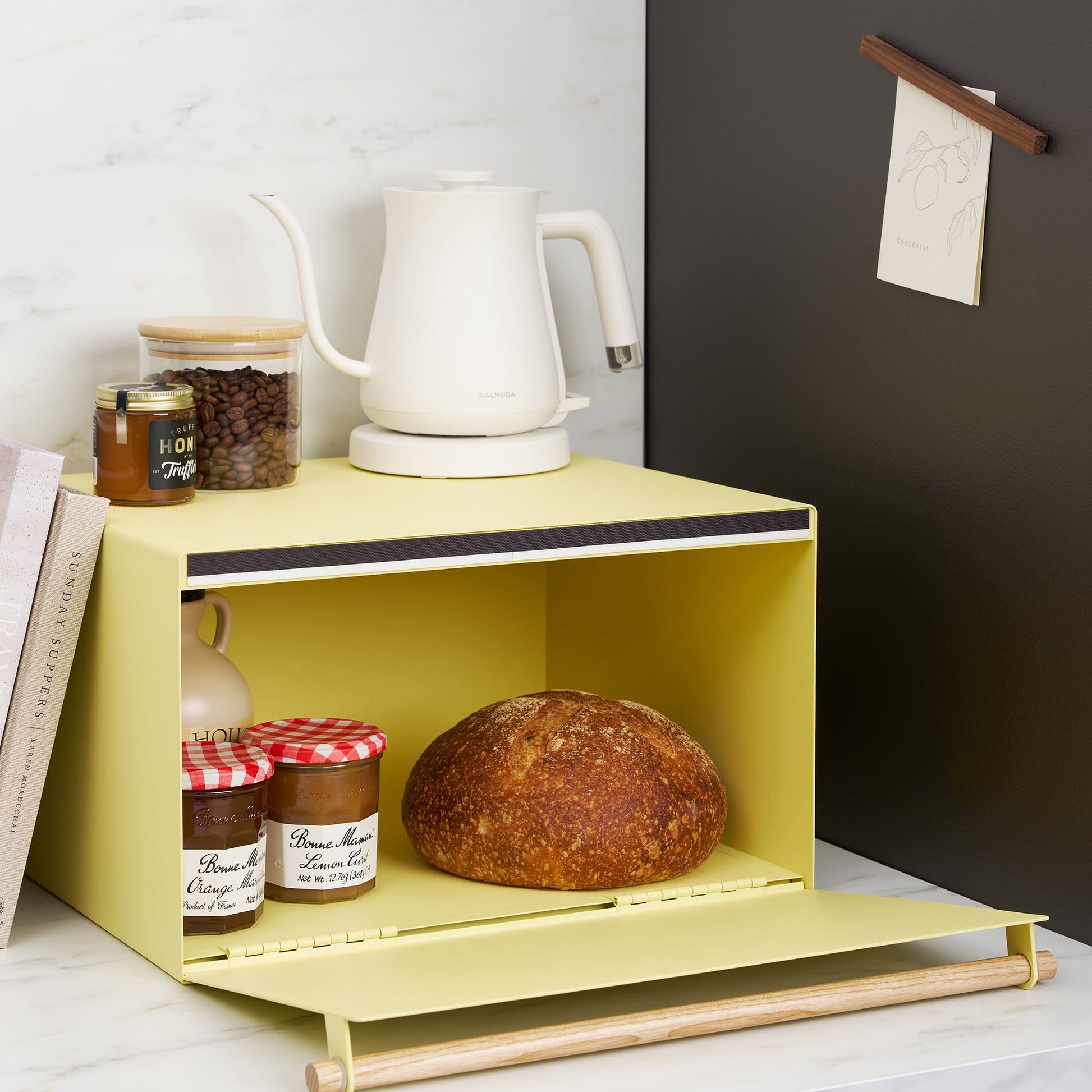 Bread Box - Steel + Wood - Paranoid Ranch