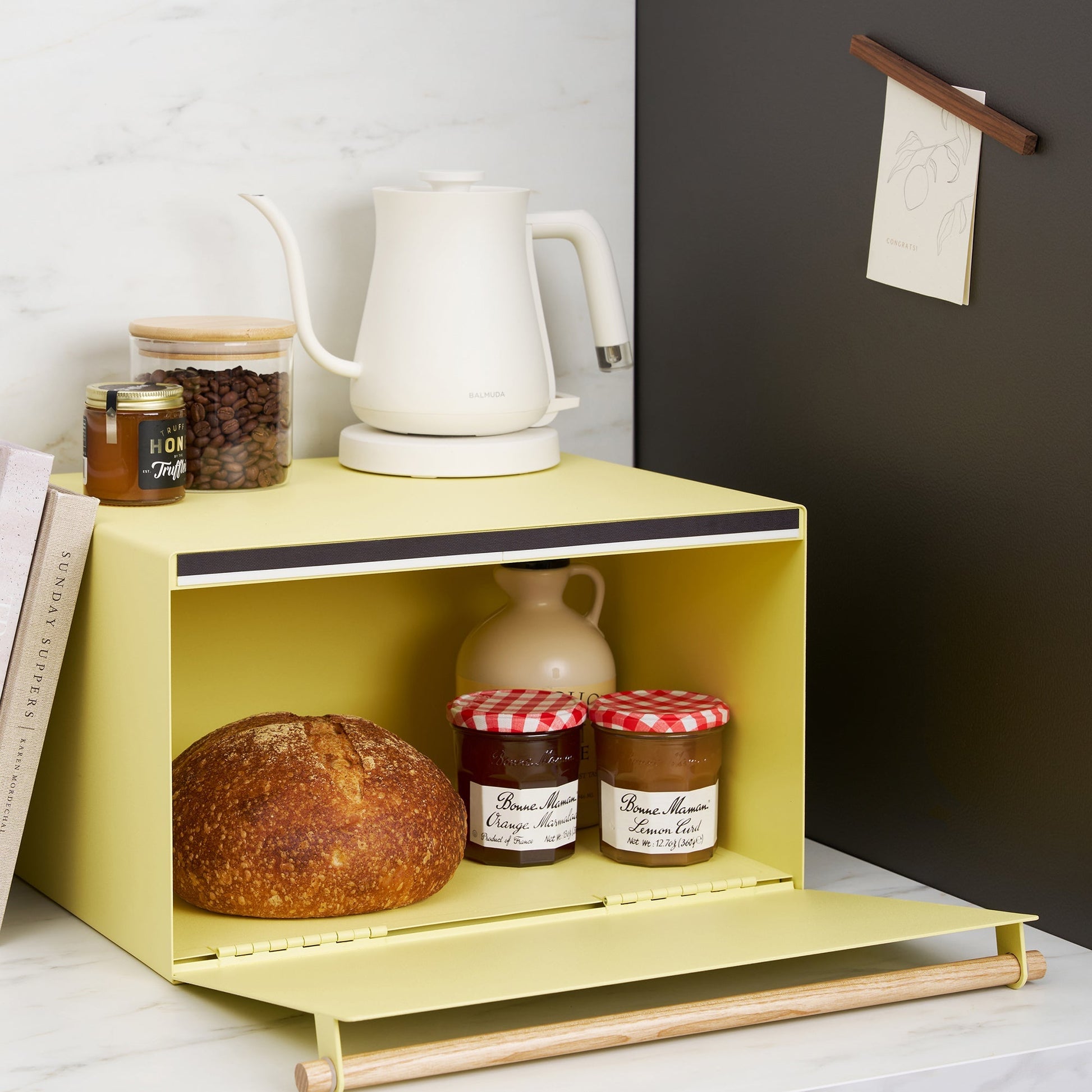 Bread Box - Steel + Wood - Paranoid Ranch