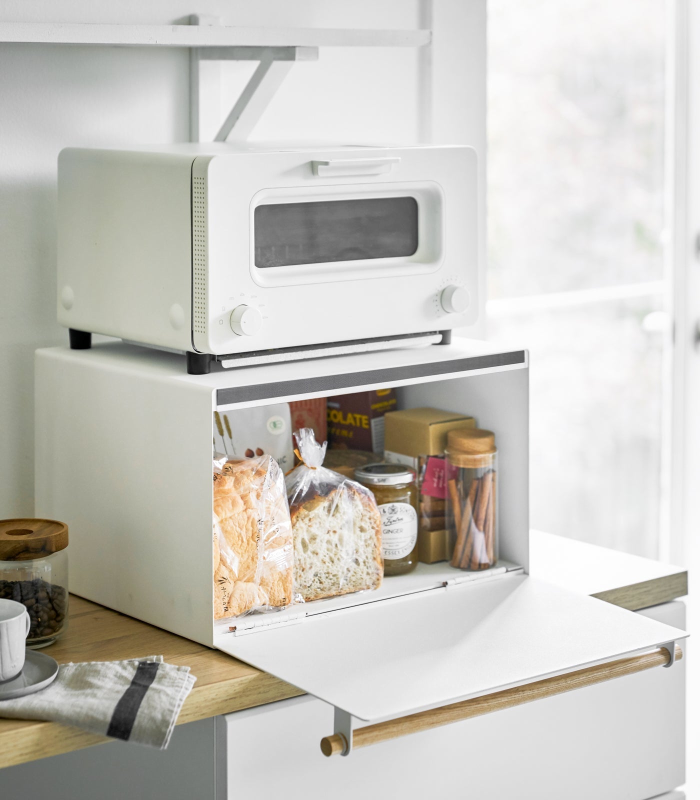 Bread Box - Steel + Wood - Paranoid Ranch