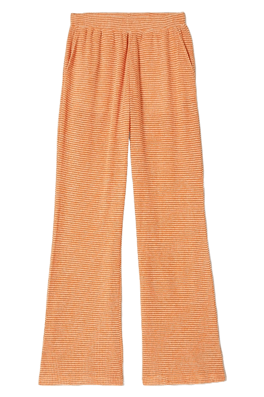 Brixton Orange Maude Mesh Lounge Pant.