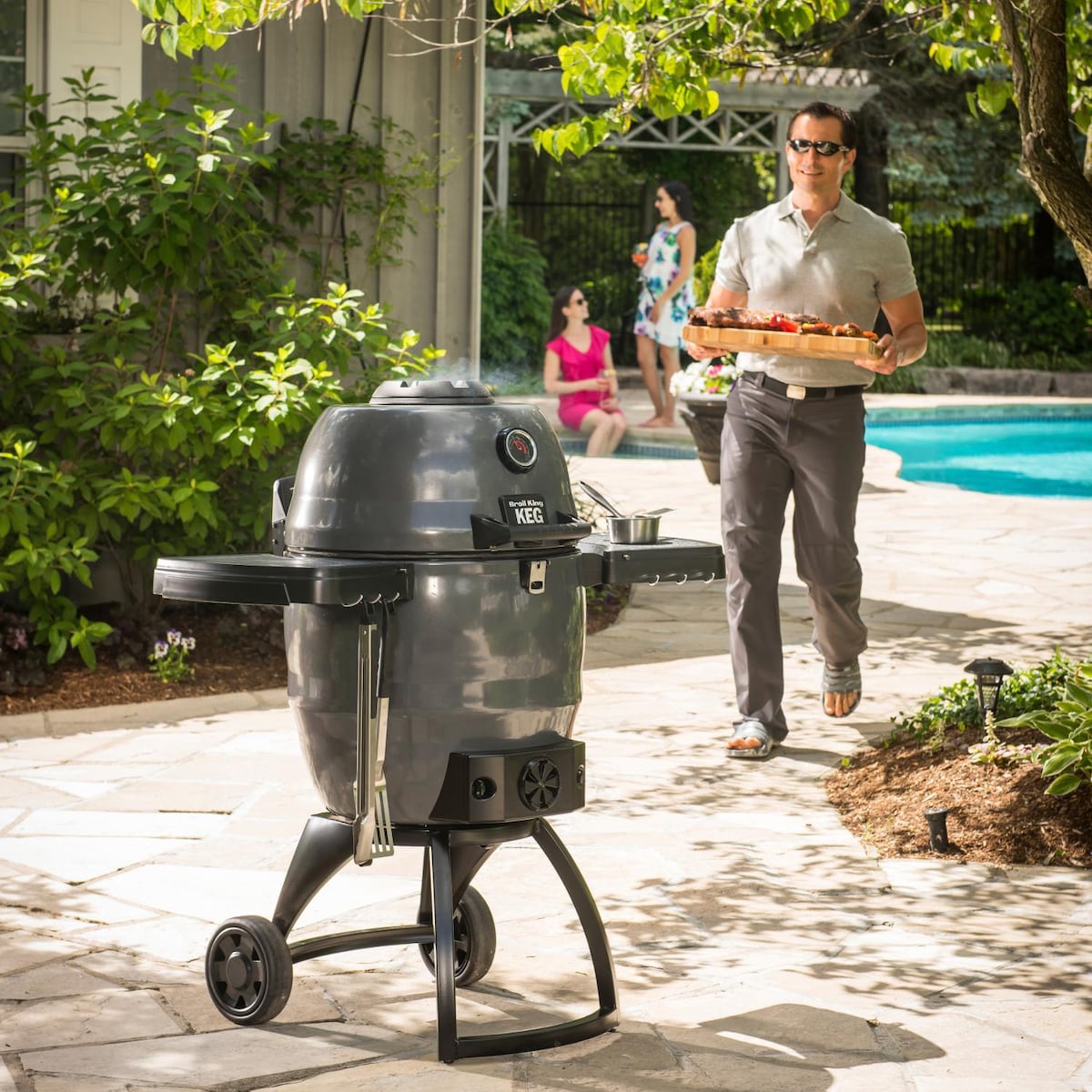 Broil King Keg 5000 Steel Charcoal Kamado Grill - Paranoid Ranch