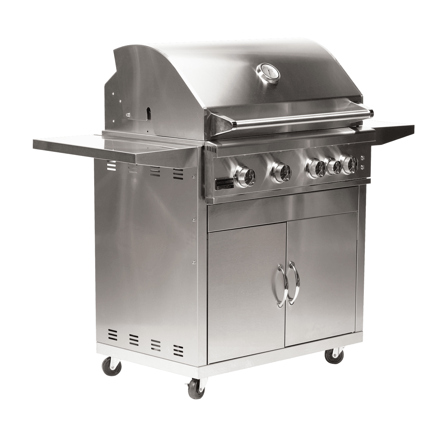 Broilmaster B - Series Deluxe 40 - Inch Freestanding Stainless Steel Gas Grill with Rear Infrared Burner - Paranoid Ranch