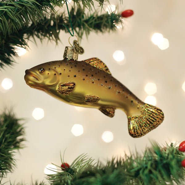 Brown Trout Ornament - Paranoid Ranch