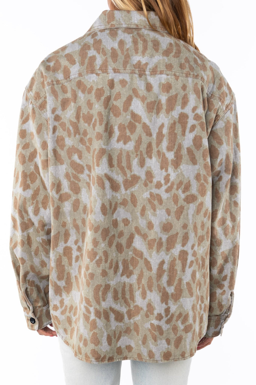Bucky Camo Split Hem Shirt Jacket - Paranoid Ranch
