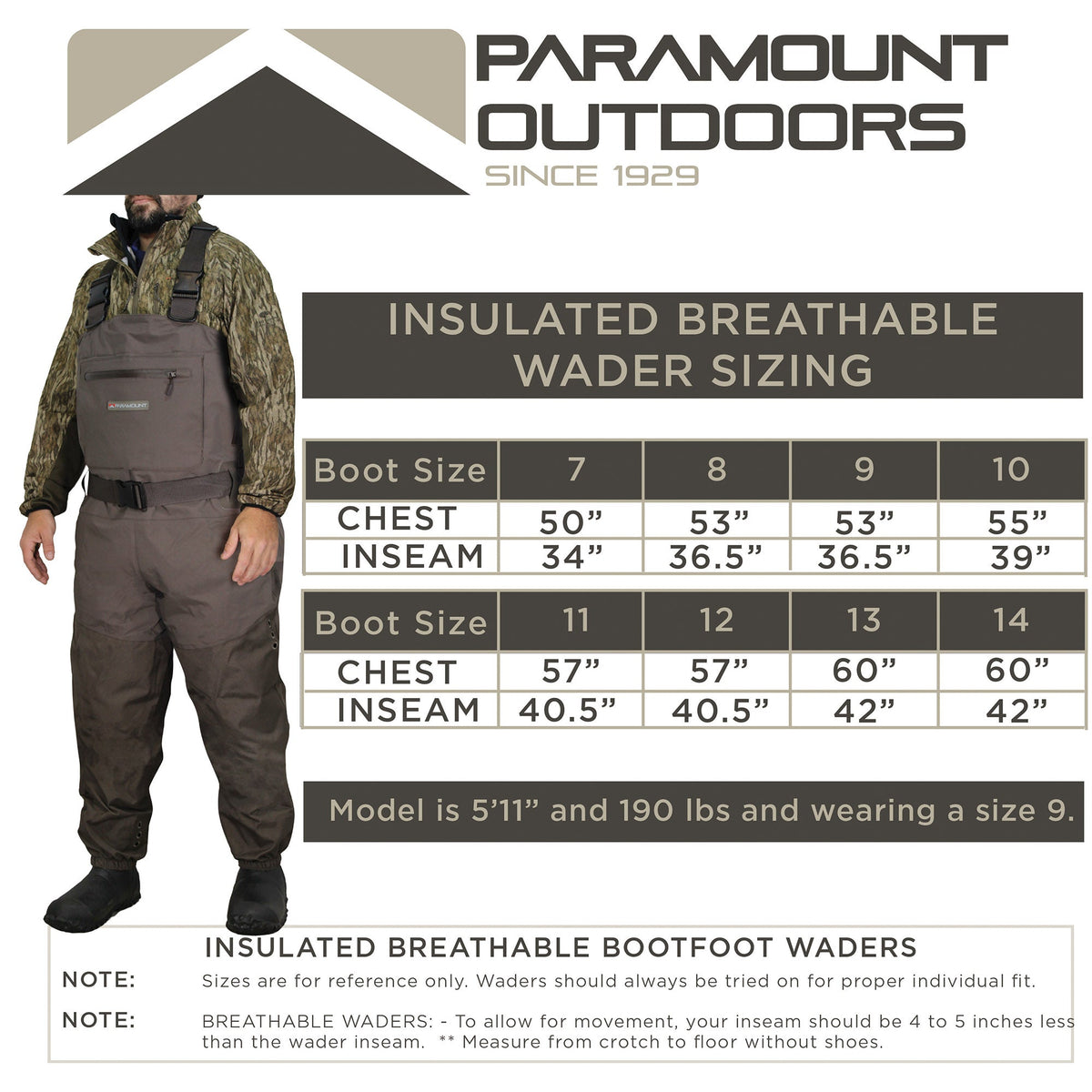 BUFFALO - Insulated Breathable with 1200g Boots - Paranoid Ranch