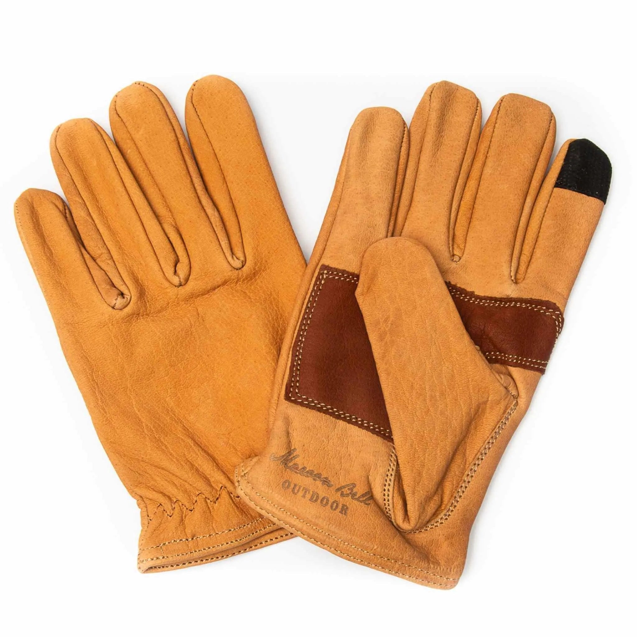 Buffalo Leather Ranching Gloves - Paranoid Ranch