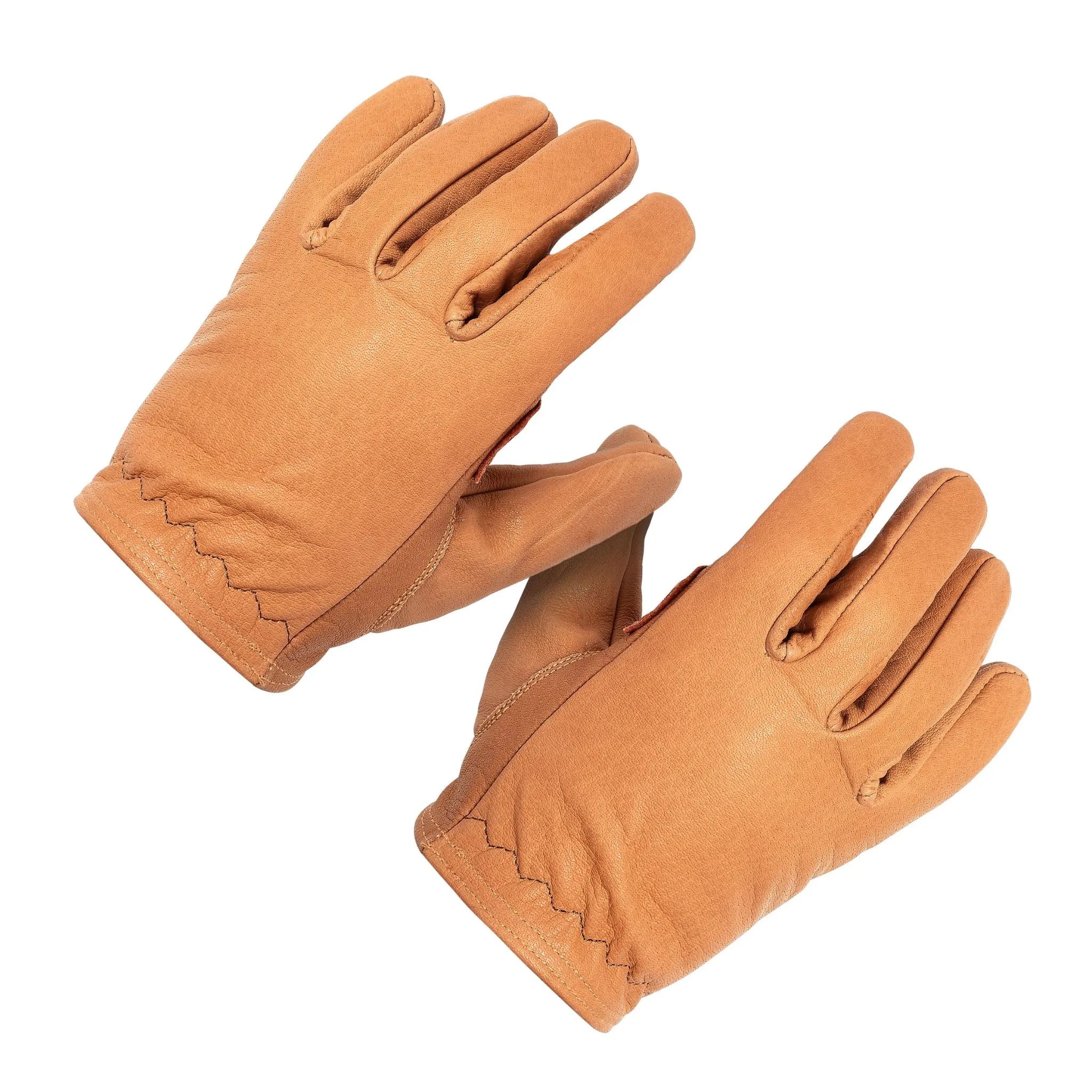 Buffalo Leather Ranching Gloves - Paranoid Ranch