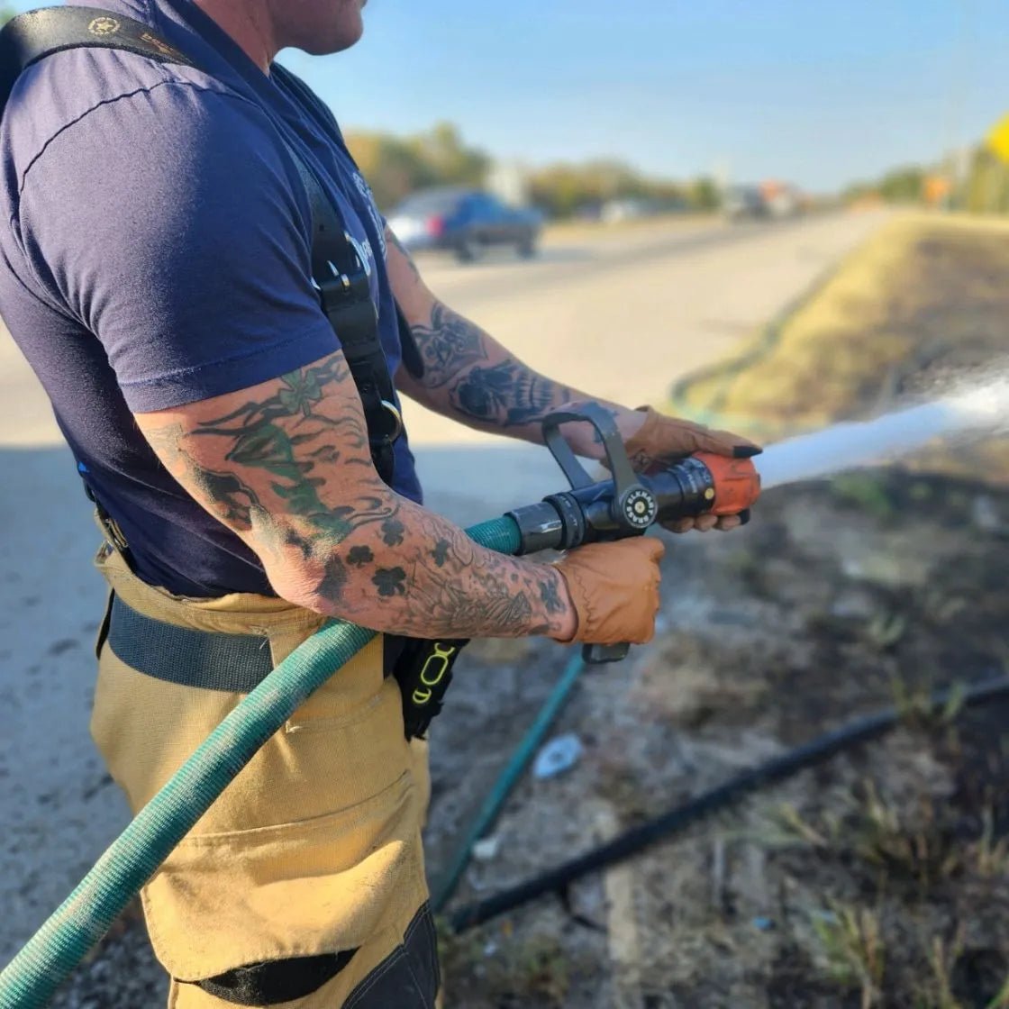 Buffalo Leather Ranching Gloves - Paranoid Ranch