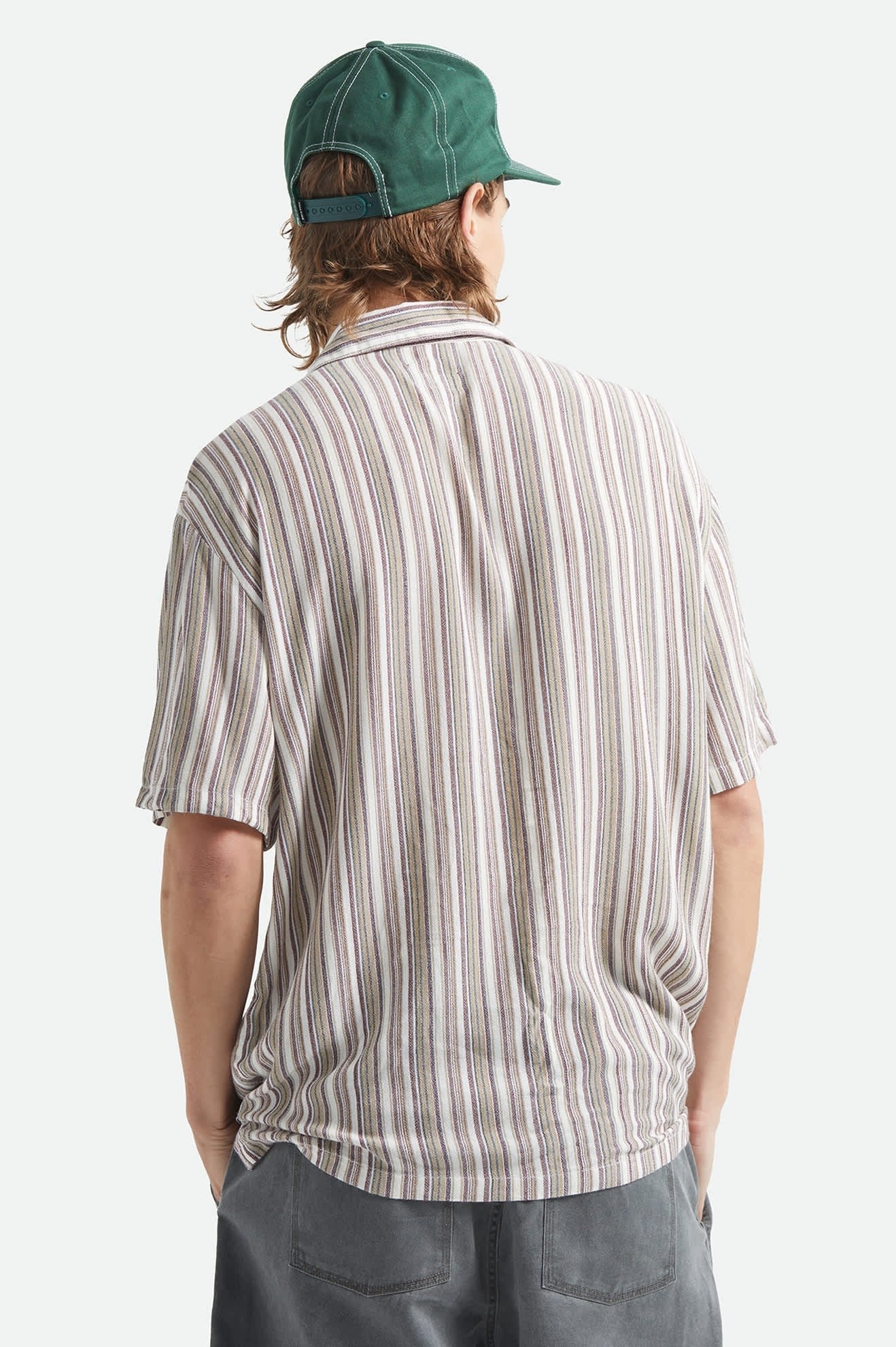 Bunker Twisted Stripe Camp Collar Shirt - Paranoid Ranch