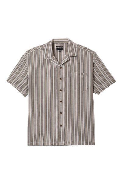 Bunker Twisted Stripe Camp Collar Shirt - Paranoid Ranch