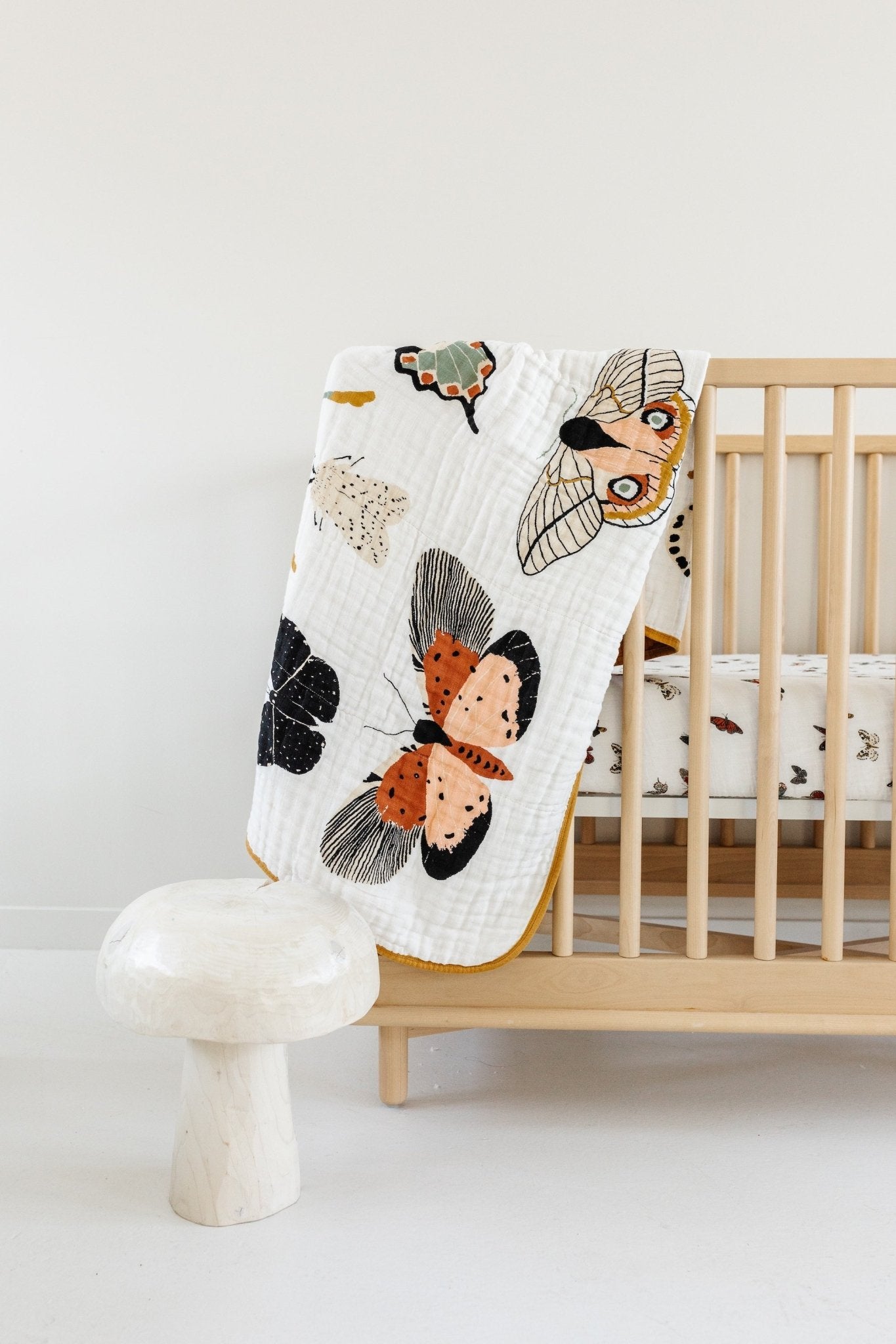 Butterfly Migration Crib Sheet - Paranoid Ranch