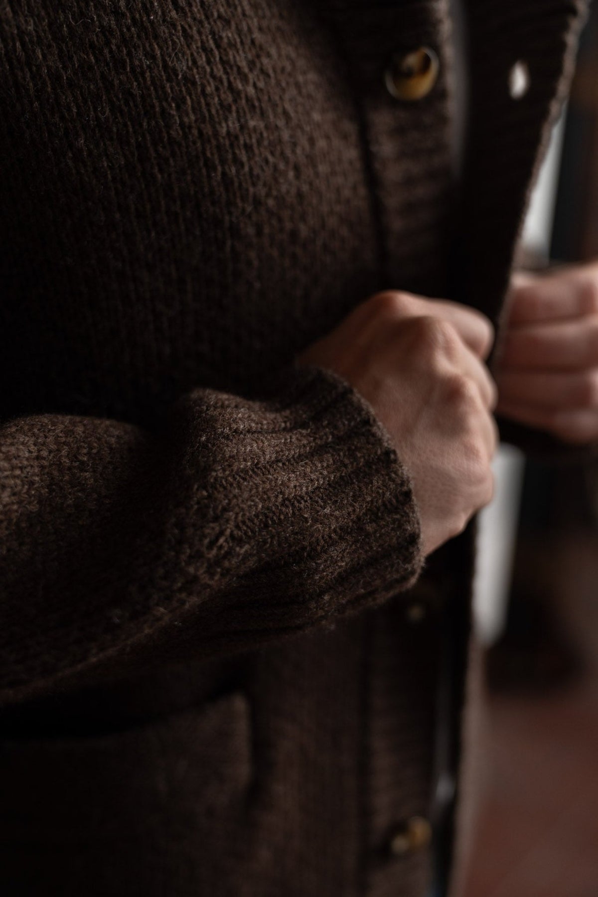 Cabin Shawl Collar Sweater - Paranoid Ranch