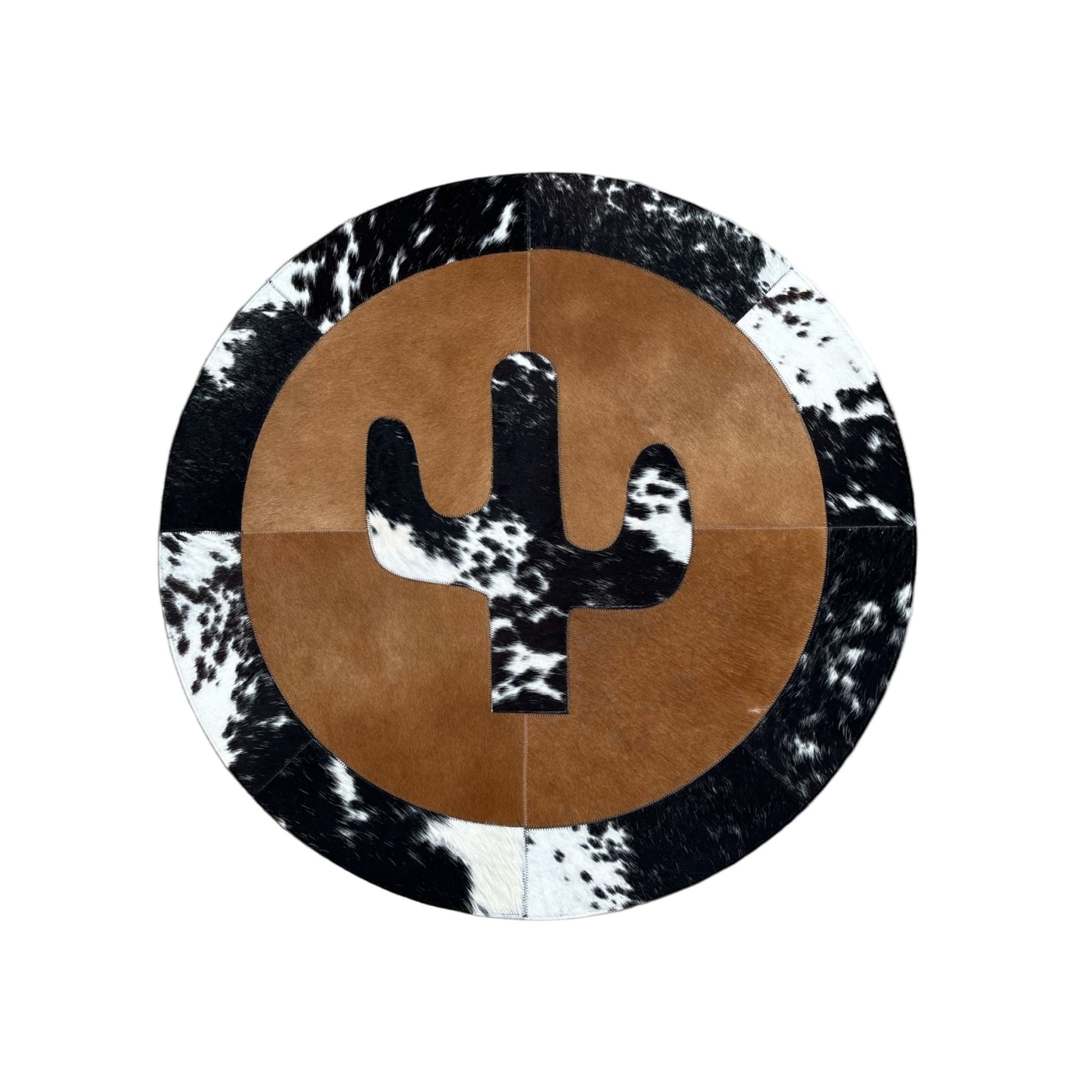 Cactus Cowhide Rug - Paranoid Ranch