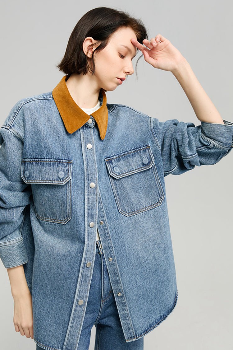California Sunset Denim Shirt HJ902 - Paranoid Ranch
