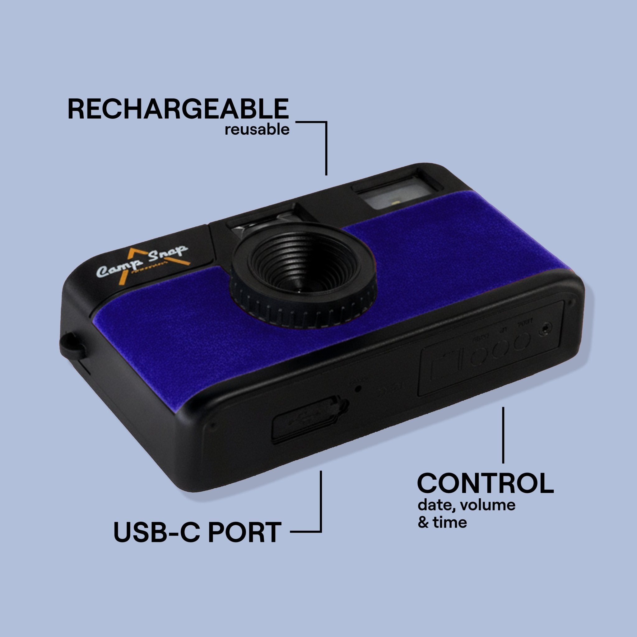 Camp Snap Camera (Screen - Free Digital Camera) - Paranoid Ranch