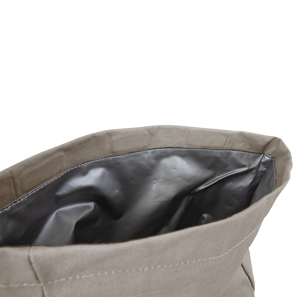 Carmel Roll Top Picnic Backpack Cooler with Utensil Set & Glass Water Bottles - Paranoid Ranch