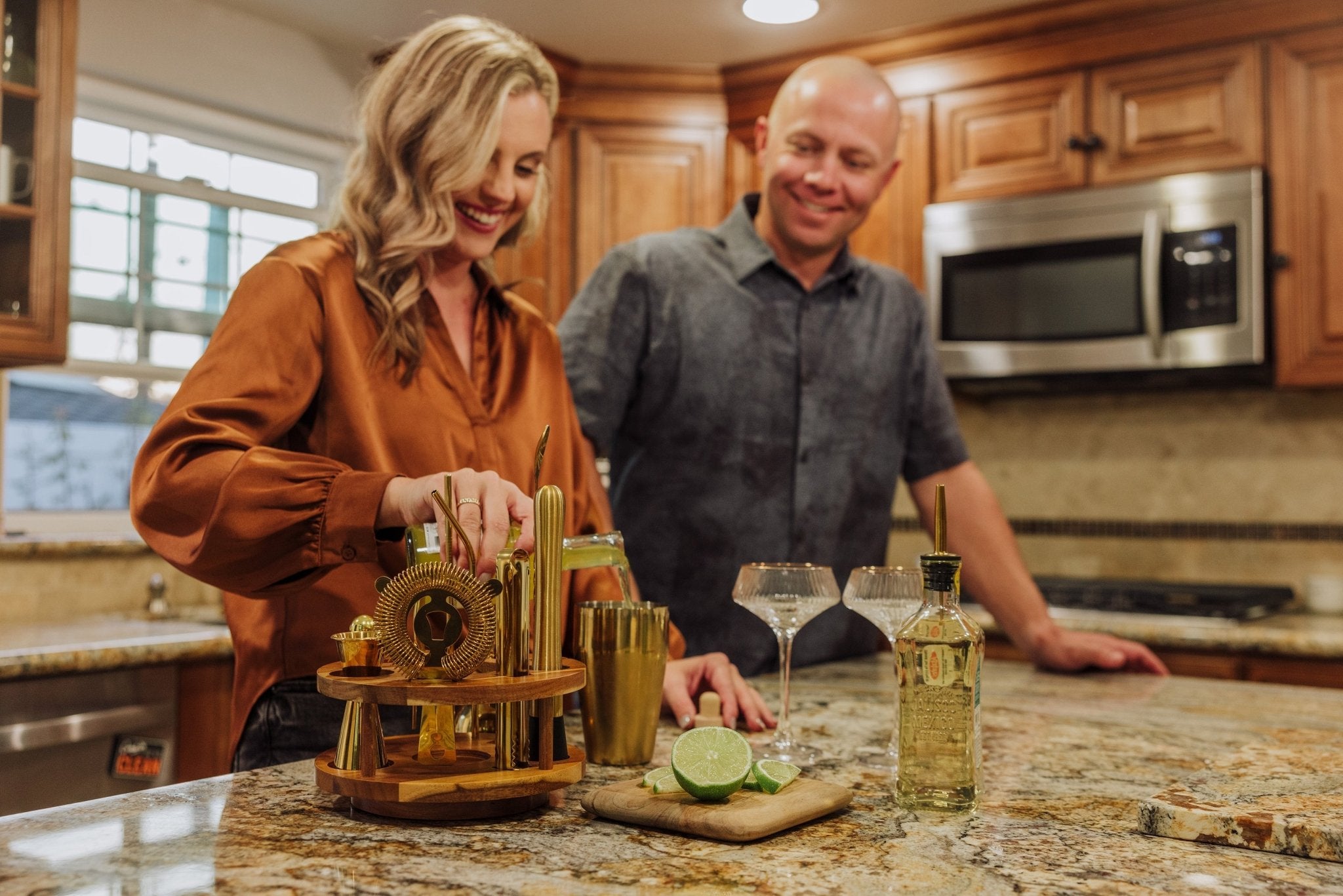 Carousel Lazy Susan Bar Set - Paranoid Ranch